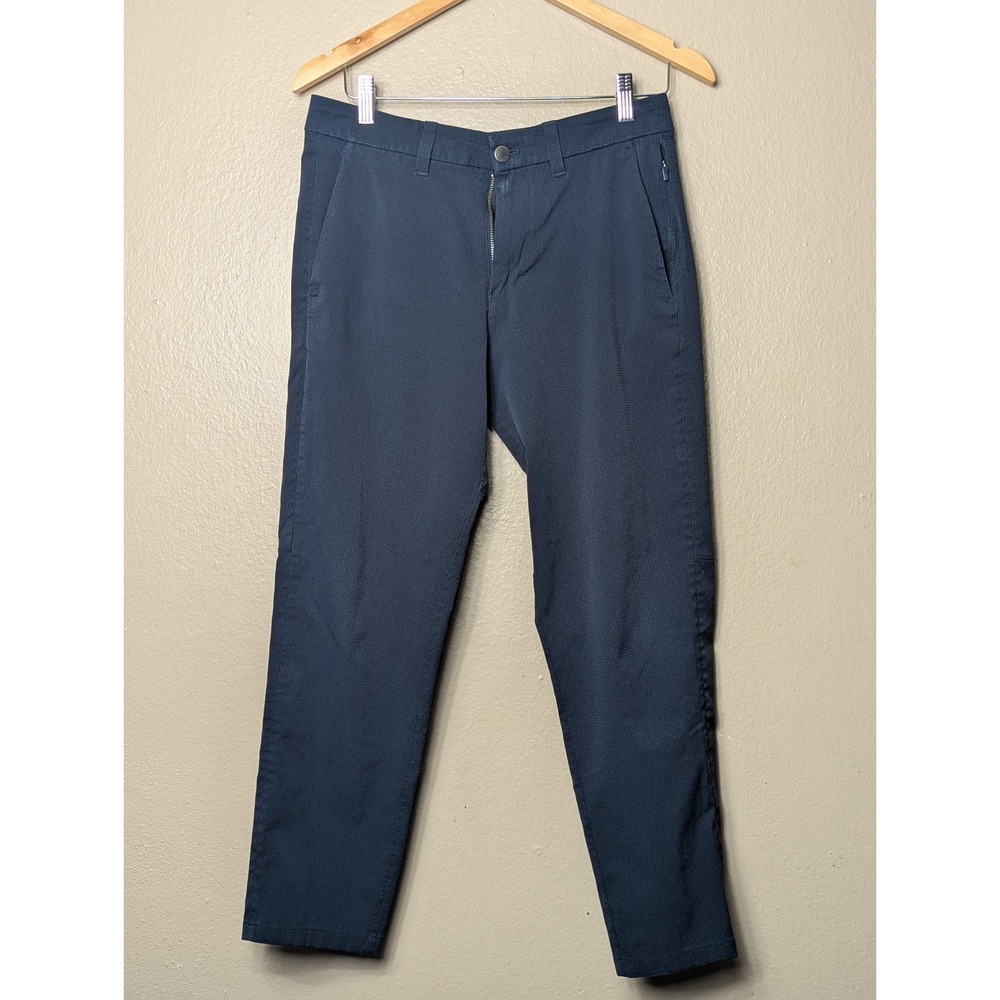 Lululemon Mens Pants 32x24 Blue Athletic Stretch Casual Travel Golf